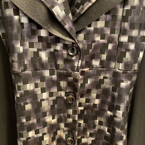 Black and silver jacket - Picture 4 of 4